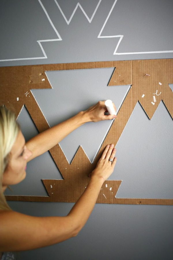 paprasta-Craft idėjos-įdomu-DIY sienos dizainas