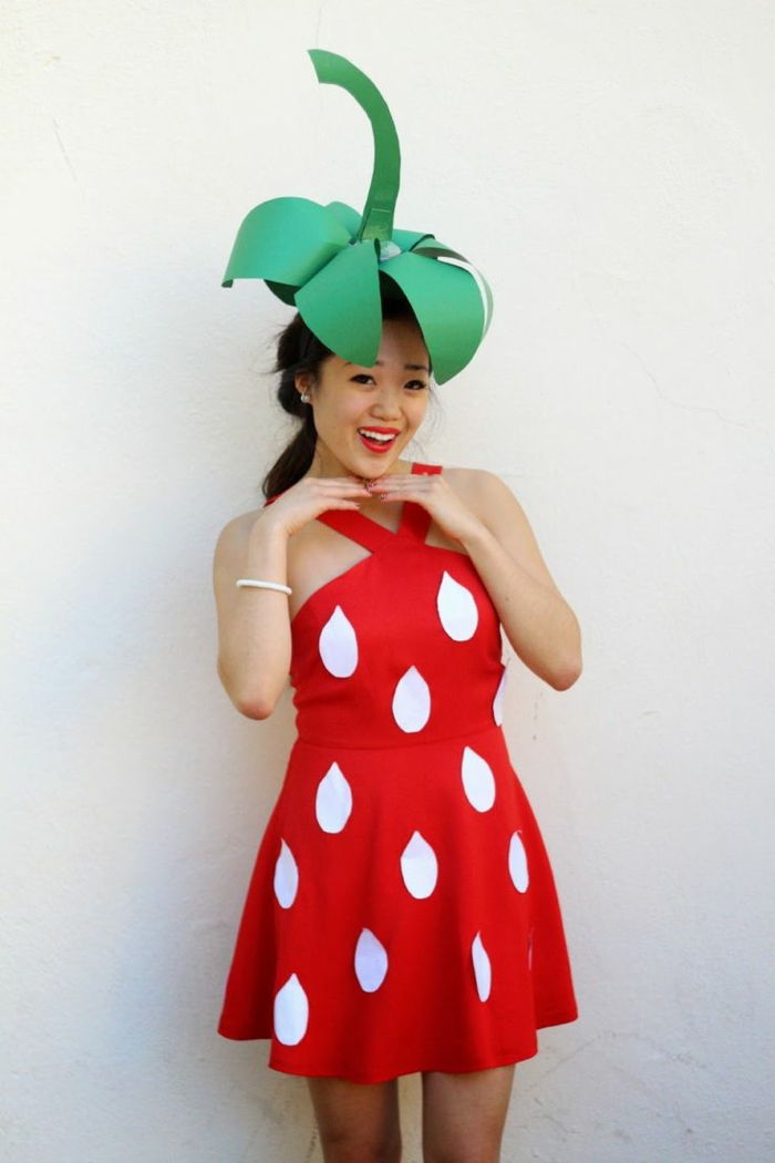 jahodové šaty od návrhárov značiek - karnevalové kostýmy nápady, aby sa vaše vlastné