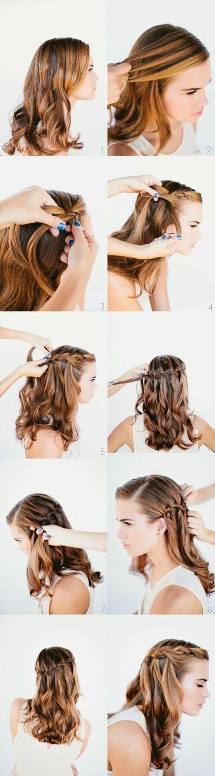 Hair-glavnik las las-yourself izdelavo srednje dolžine kodrasti-preprosto-hairstyles-