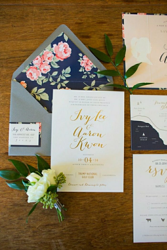 invitasjon-wedding-annet mønster elegant fine utsøkt-vakreste design blomster