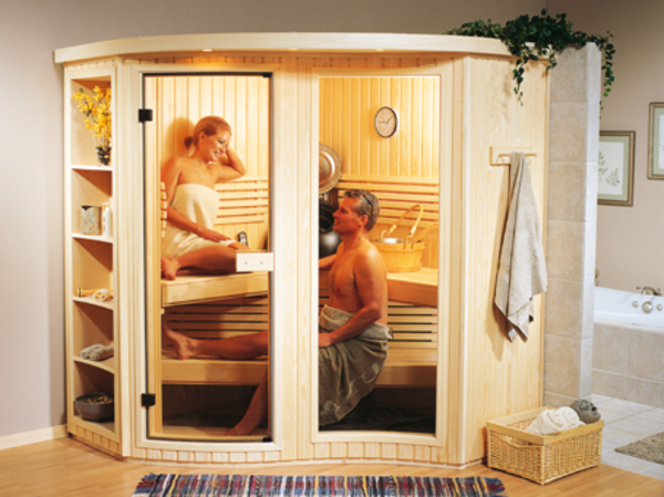 Unikátny dizajn-of-sauna-s-sklo čelného