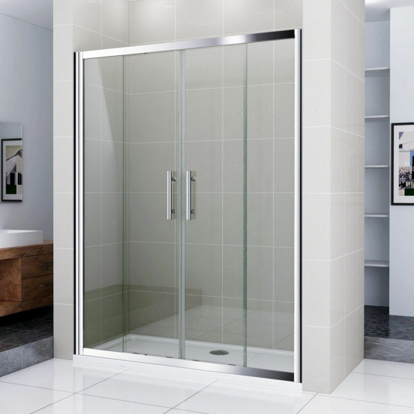 eleganta duschkabiner-för-badrum-glasdörr
