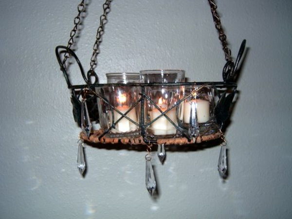 elegantný lustr so sviečkami - skvelý dizajn