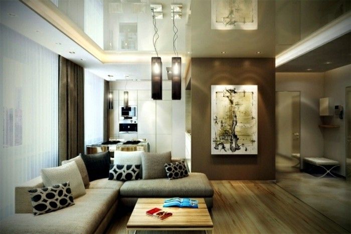 elegant modell vardagsrum-beige-stor-belysning