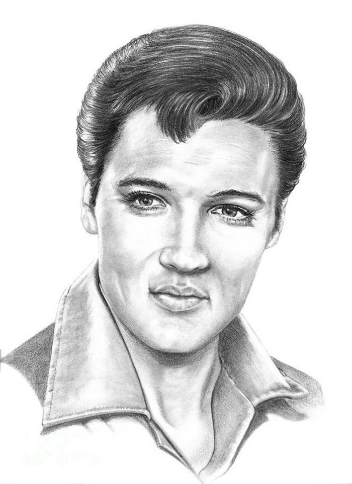 elvis-desen--Presley rockabilly-coafuri-50-ani-stil-pentru-bărbați
