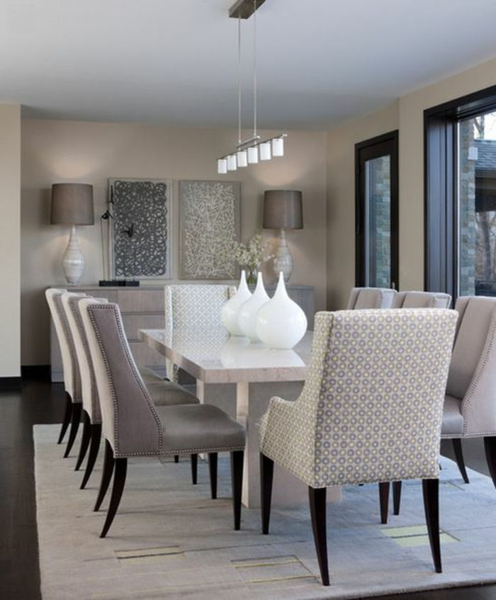 lămpi atractivă zonă de luat masa de masă sufragerie-design