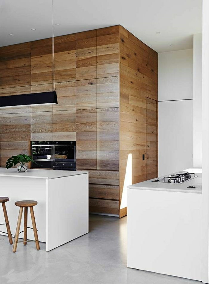 jedilnica, kuhinja, stenske ploščice, notranja stenska ploščice-les-notranja-moderna-stena dizajn, stene polaganje ploščic