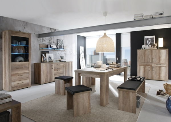 dining-matt-komplett-vilda ek-möbler set-by-the-dining-set-designinrednings-idéer