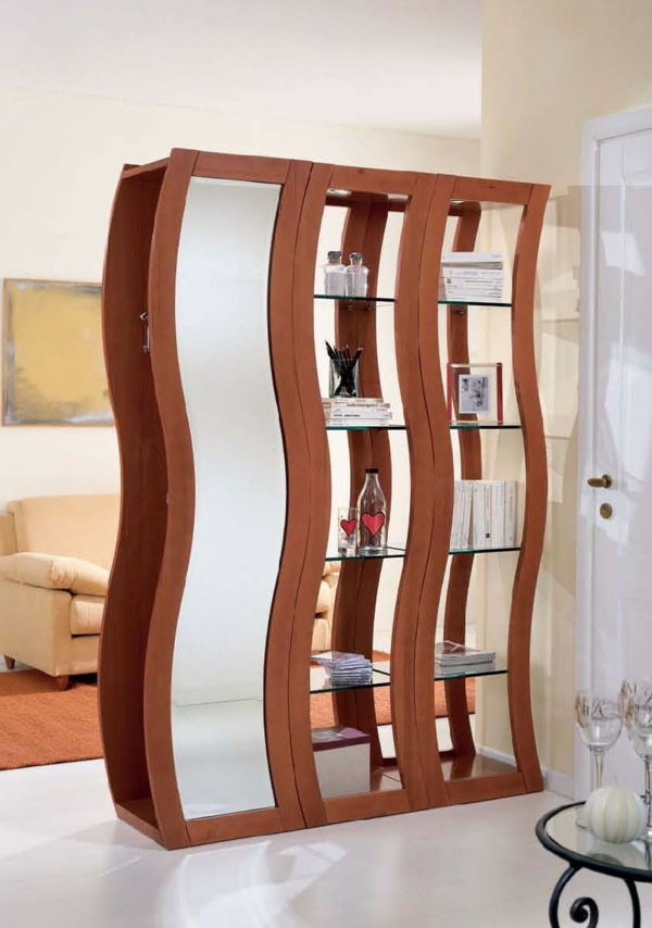 ekstravagantiškas kabinetas-kambario daliklis - originalus dizainas