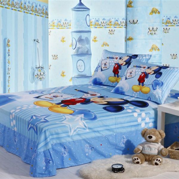 fantastisk Bedding Mickey Mouse in Blue