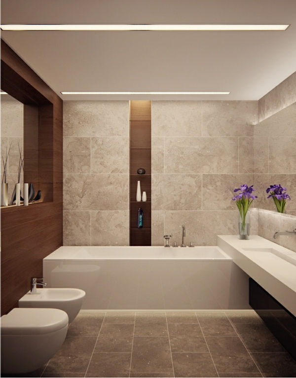 disegno del soffitto -Fantastico luci-moderno-Bathroom-