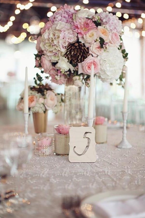 fantastisk-inredningsidéer bröllop dekoration Hochzeitsdeko bord