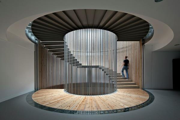 fantastisk trappe med ekstraordinære design interiør Ideer