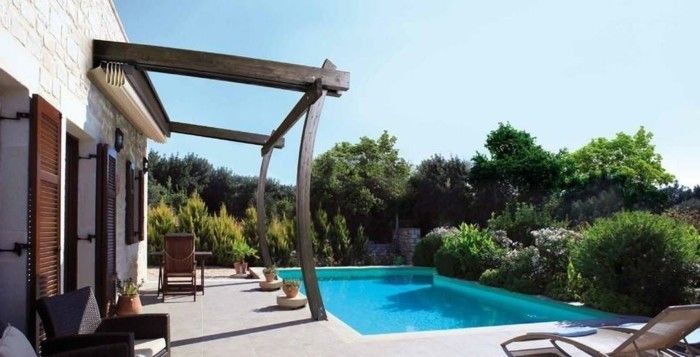 fantastiska-utanför design pergola-of-trä moderna pool