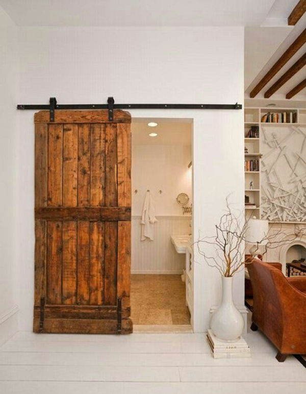 fantastyczne-przesuwne drzwi z drewna, drzwi wewnętrzne-z-super-Design-piękny-projektowych żyjących wnętrz pomysłów Modern-enrichtung