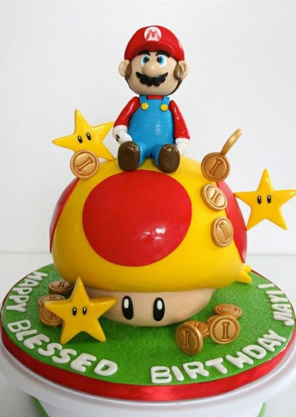 fantastic - prăjituri Decorați - ziua de naștere partid-copii-stră-placinte-super-Mario-caractere order-