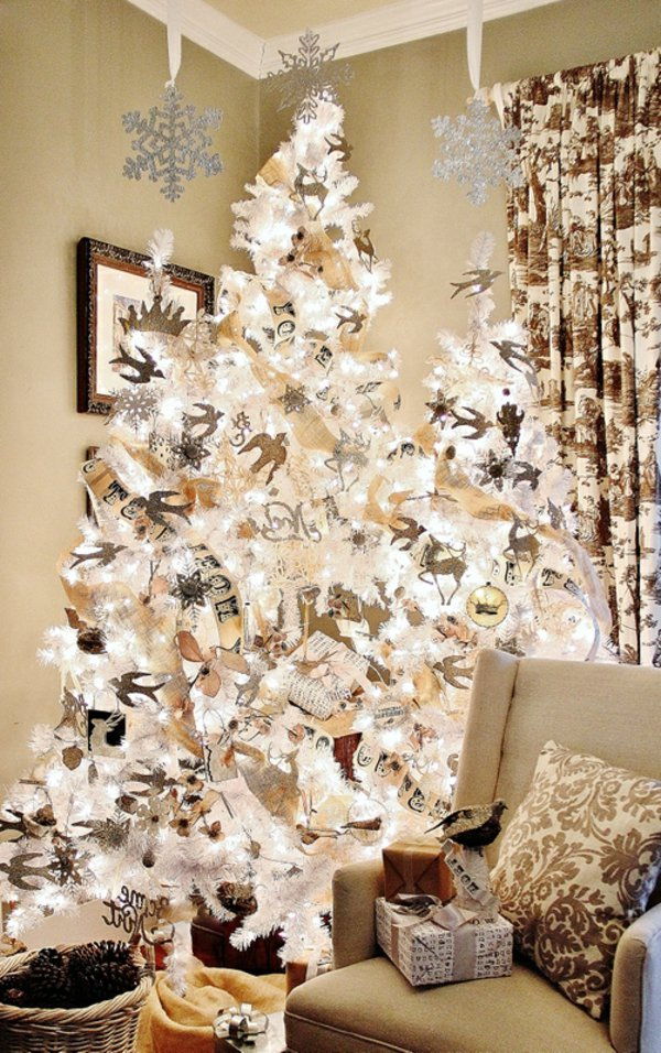 fantastik Noel Ağacı-man-beyaz