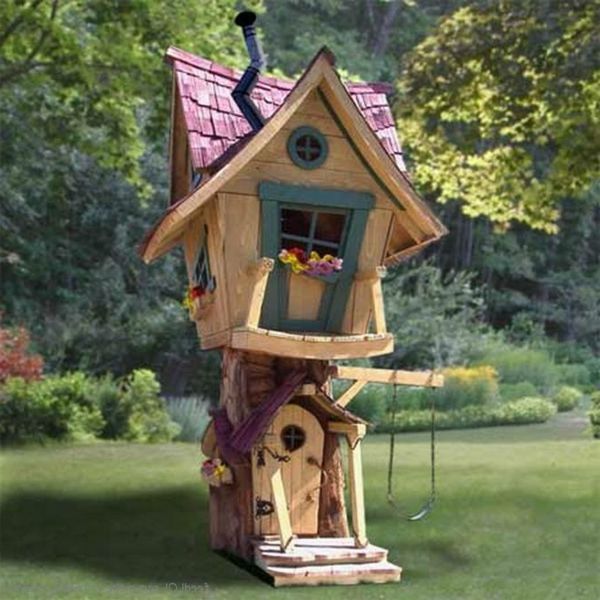 fantastično hišico na drevesu-build-otroci