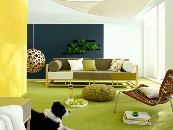 farge designer-vakker-levende-gul-grønn-og-svart - koselig
