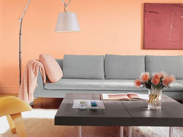Color Design-living-design ideer-vegg farge-stue utforming