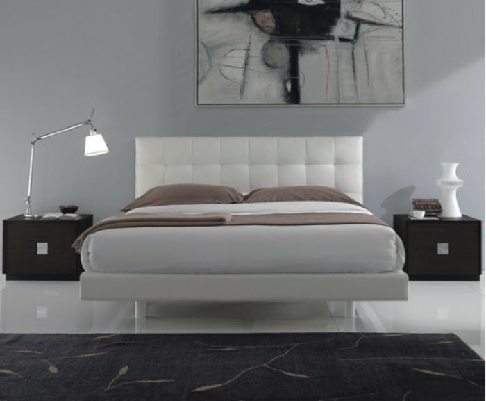 Renk paleti renk duvar-in-yatak-şık-modern tasarım