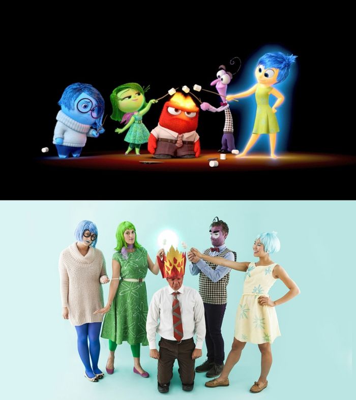 prizori iz vseh obrazov, ki se igrajo s kostumi - ideje skupinskih kostumov