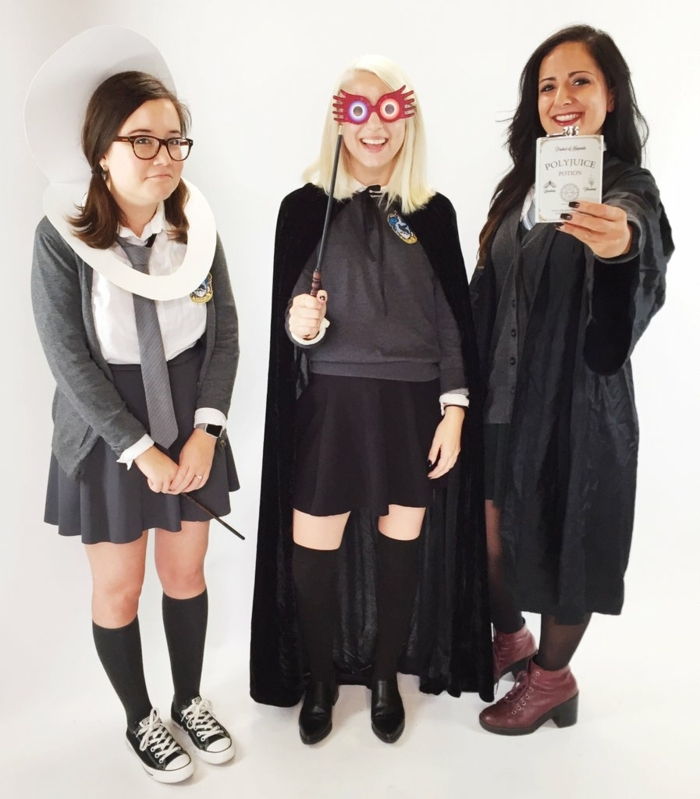 Skupinové kostýmy Nápady pre dospievajúcich - generácia Harry Potter