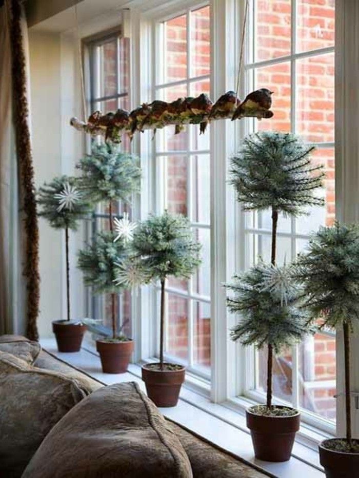 fönsterdekorationer-for-jul-vackra-krukväxter