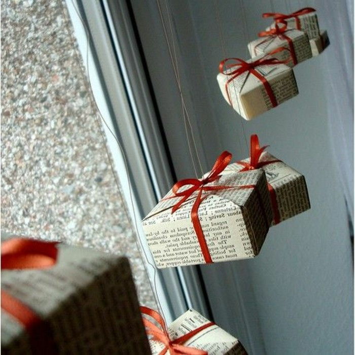 Fensterdeko-to-xmas-vackra hängande gåvor