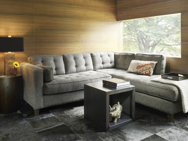 yazlık gri kanepe süper konforlu-büyük-duvar tasarımı