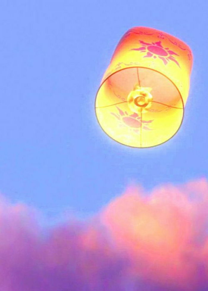 flygende lanterne dekorasjon