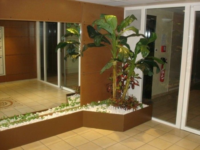 korridor-deco-med-en-sten trädgård