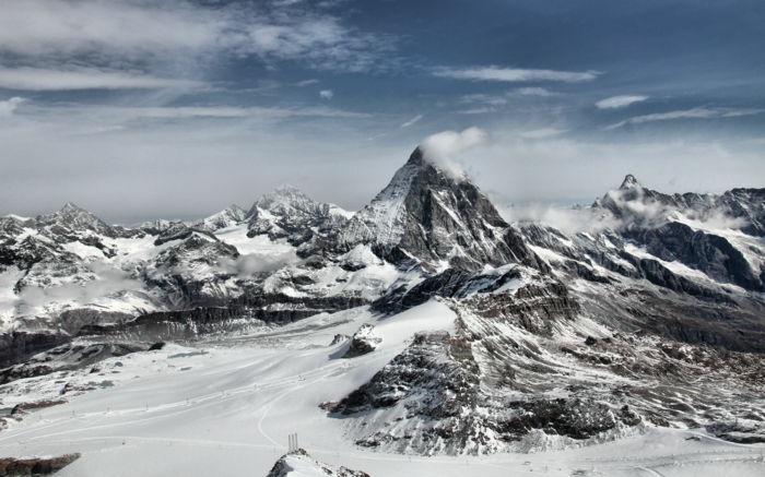 foto fjell-vakkert bilde-of-vinter
