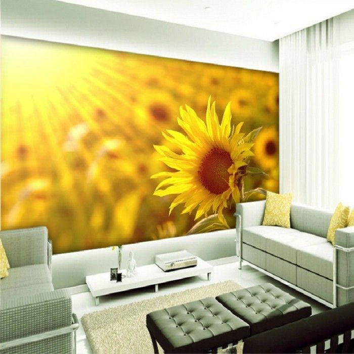 foto ozadje-cvetno-kreativno-design-v-dnevna soba