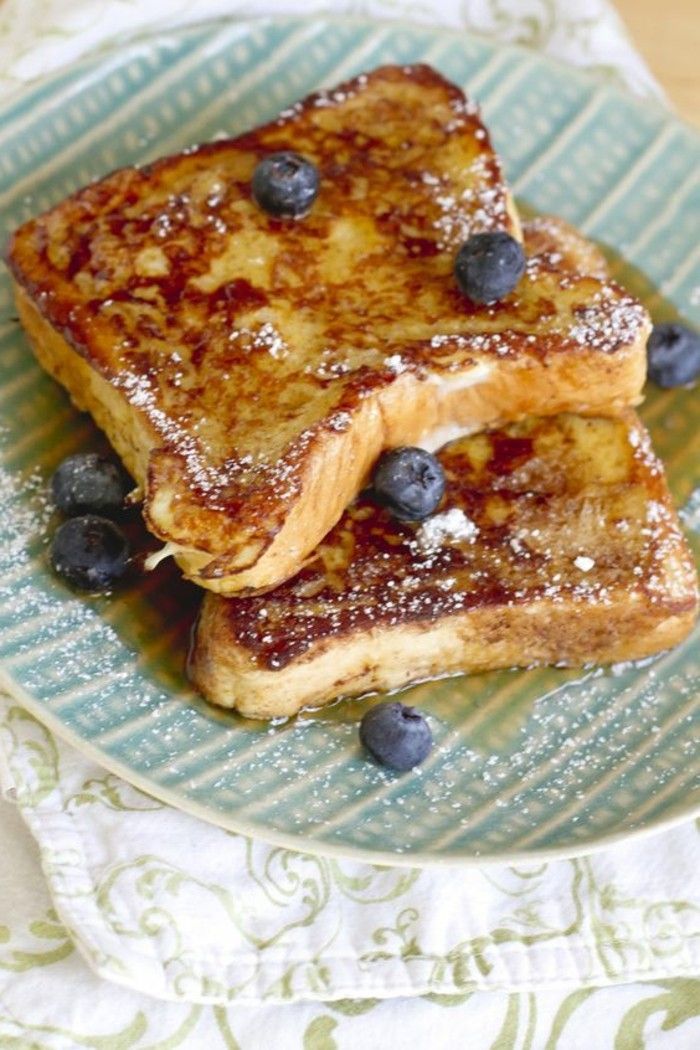 frokost ideer-blåbær-toast