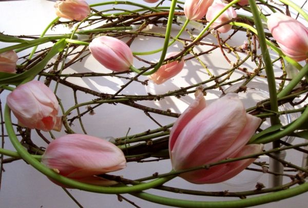 Francuski-tulipany-in-a-wieniec-pflechten