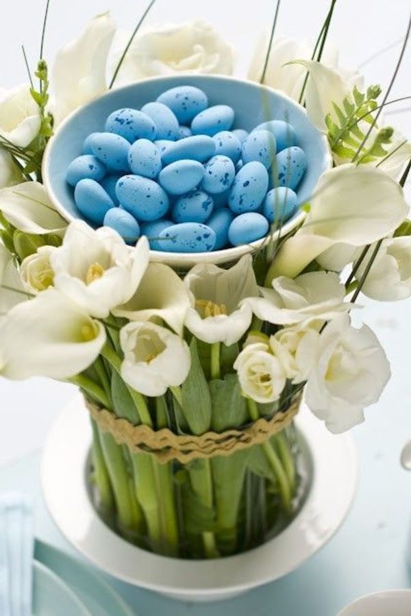 laimingas-Easter-Easter-Tinker-Tinker-Velykos - Mėlyna Kiaušiniai