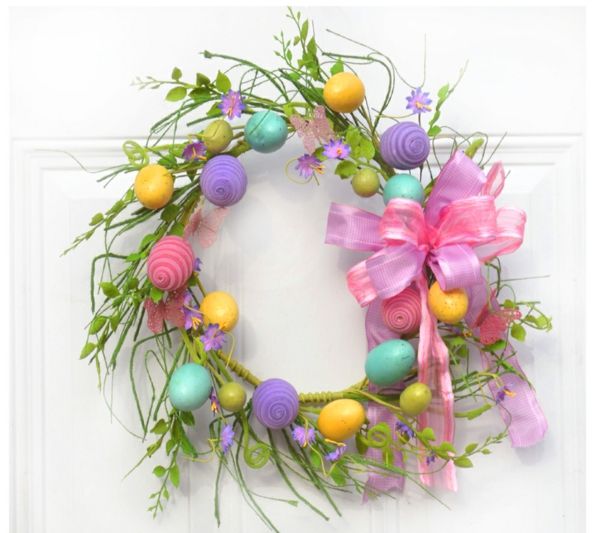 laimingas-Easter-Easter-Tinker-Tinker-Easter-kiaušinio vainikas