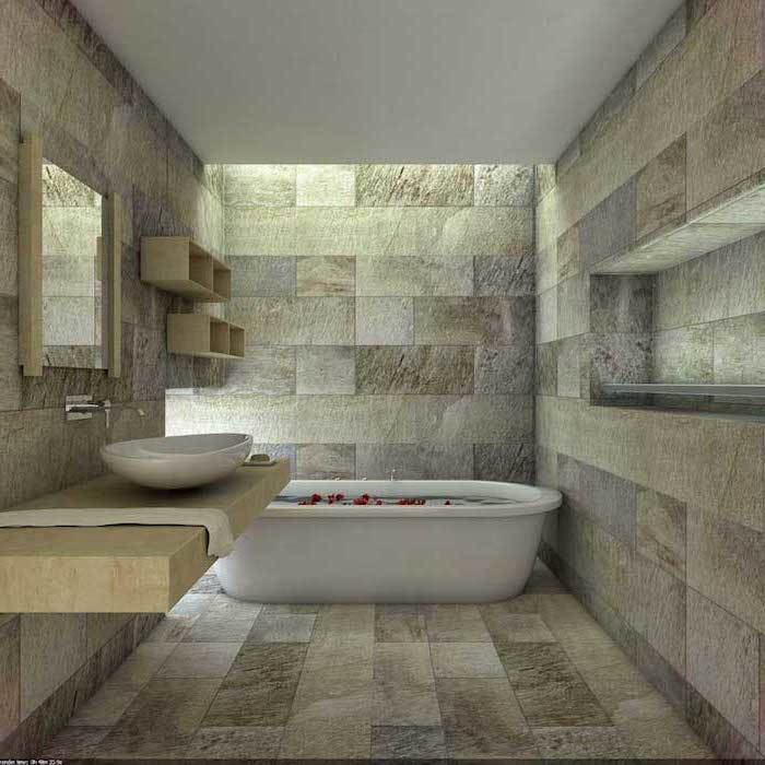 dale colorate în baie design baie podea alb și modern chiuveta