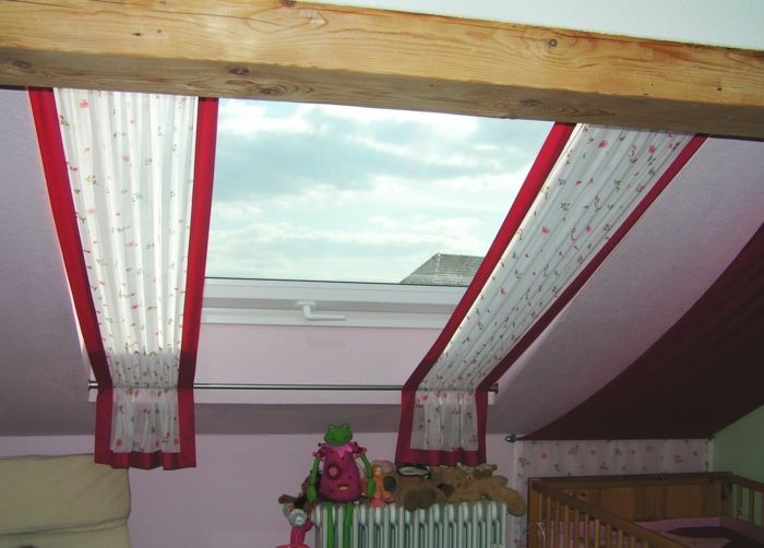 Cortinas-para-clarabóia telhado inclinado