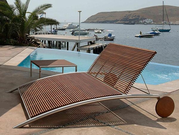 meble ogrodowe salon-single-deck chair-by-the-pool