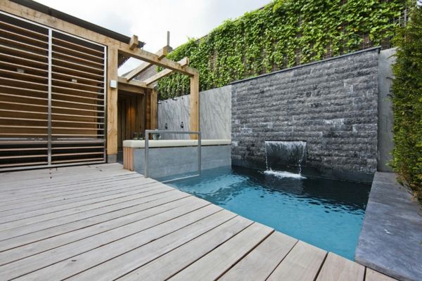 vrtni bazen - zelo privlačen dizajn - odličen dizajn