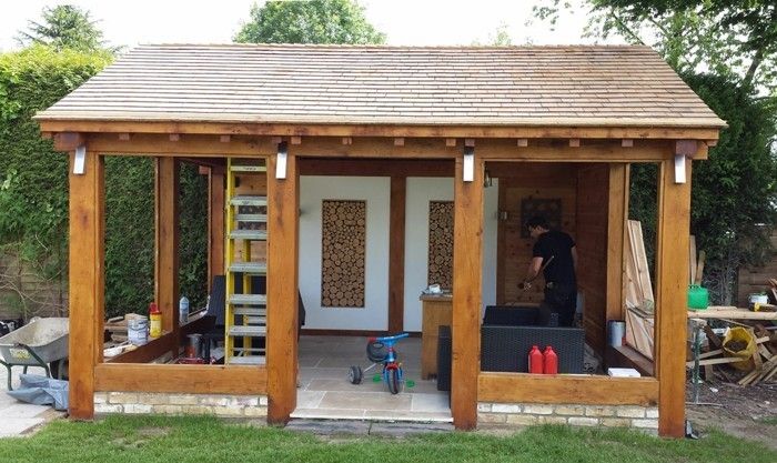 záhradný domček, vlastné build-a-nádherný, záhradný domček, vlastné build