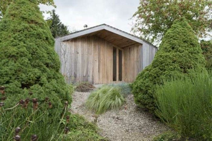 záhradný domček, vlastné build-been vyzerajúci-Gartenhaus-self-build