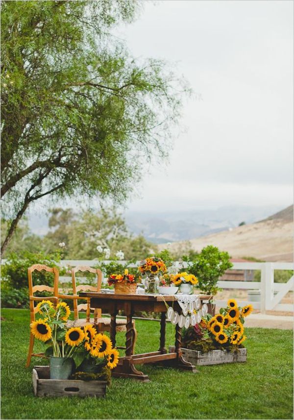 Garden Party-deco-Floral Deco poletne rože-v-rumeno barvo