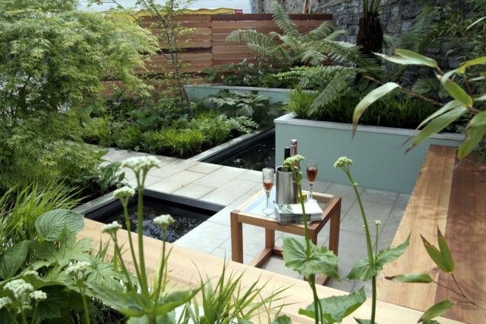 -Fancy-idee utworzyć Gartenteich utworzyć do stylu mini-ogród pond-