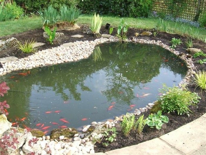 Gartenteich-Add New Idea-to-motiv-small-rybník-záhrady