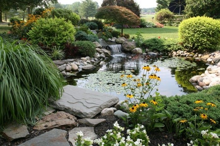 gartenteich-ustvarjanje-mali ribnik vrt ustvariti