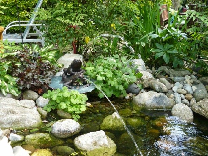 gartenteich-ustvarjanje-še-nekaj-za-tematskih mini vrtni ribnik ustvariti