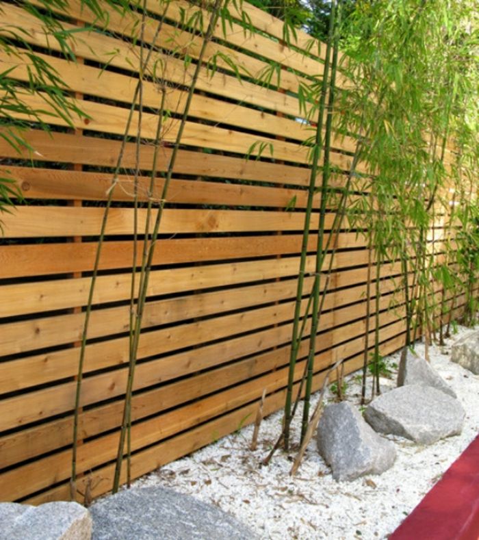 Gartenzaun-ideas-modern-design-mooie-tuin-met-face bescherming